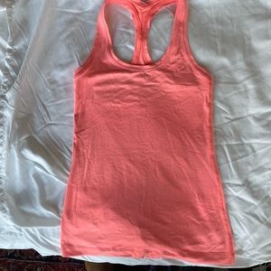 Lululemon Neon Pink Racerback Tank size 2